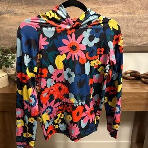 Hanna Andersson Colorful Floral Hoodie
